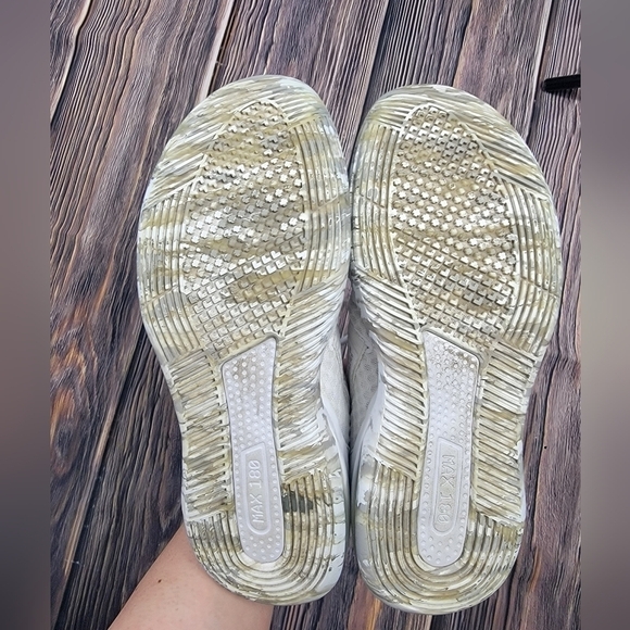 Mens size 8 Nike Air Force Max LowWhite Gold - Picture 6 of 6